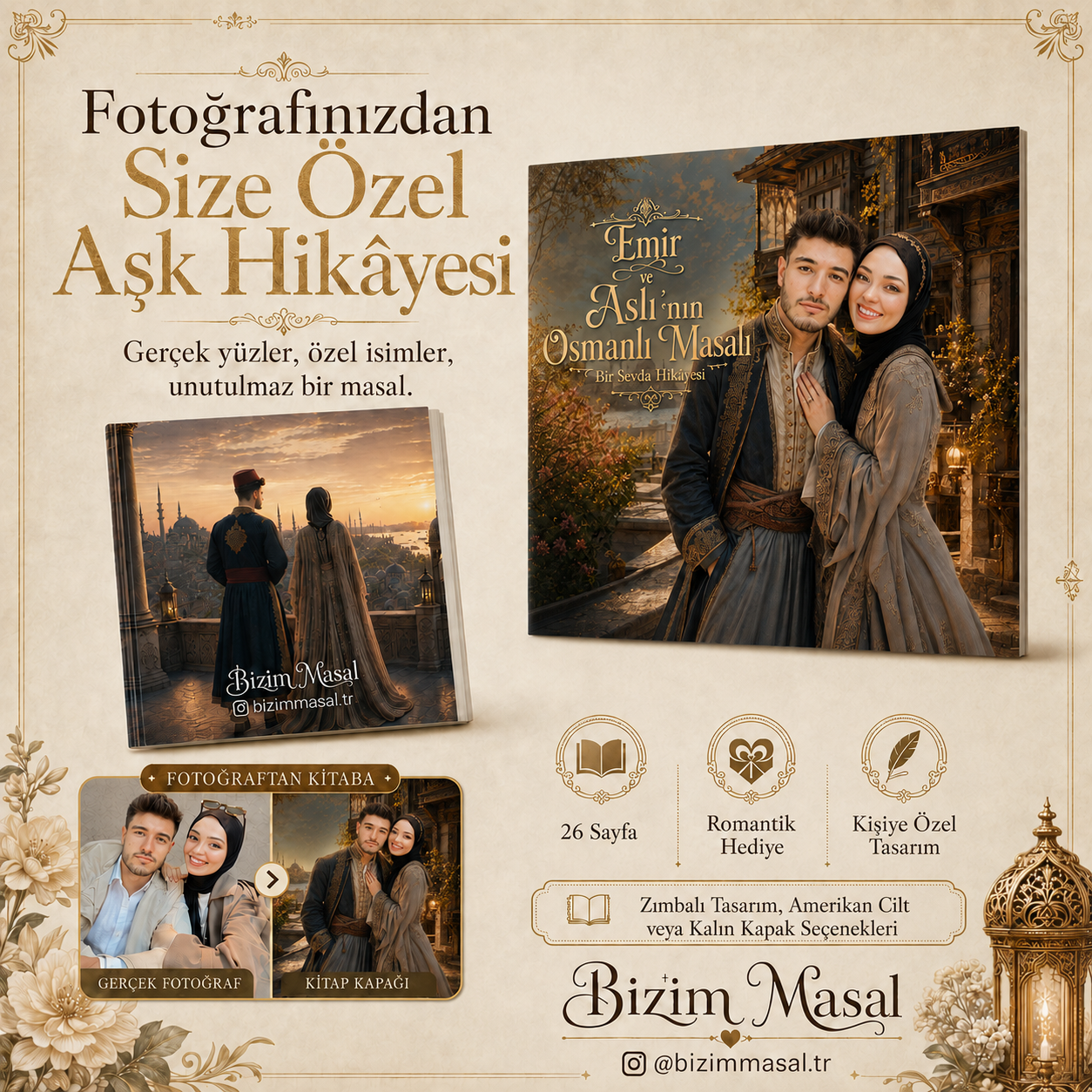 Kişiye Özel Çift Hikaye Kitabı