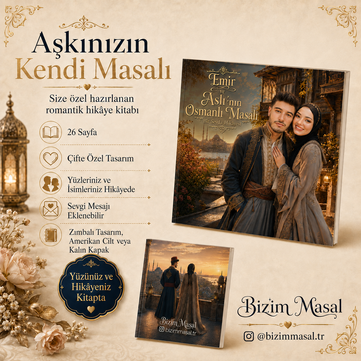 Kişiye Özel Çift Hikaye Kitabı