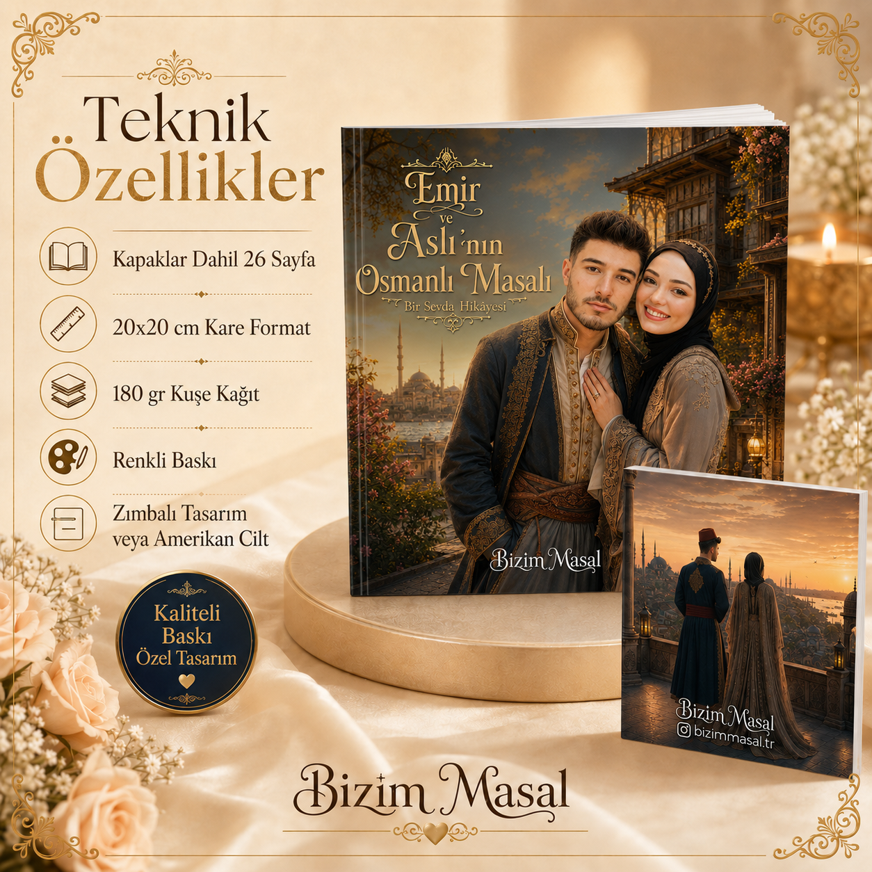 Kişiye Özel Çift Hikaye Kitabı