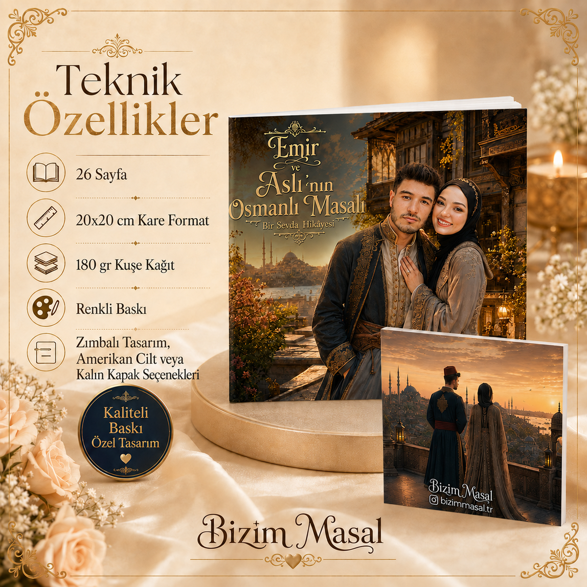 Kişiye Özel Çift Hikaye Kitabı